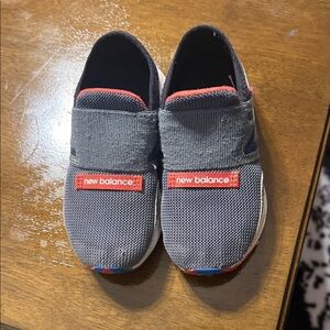 New Balance Kids Sneakers in Gray and Red